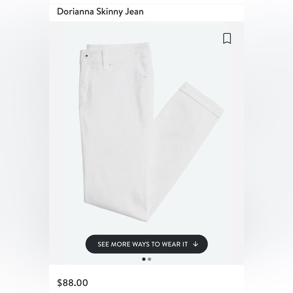 White Jeans- LILA RYAN